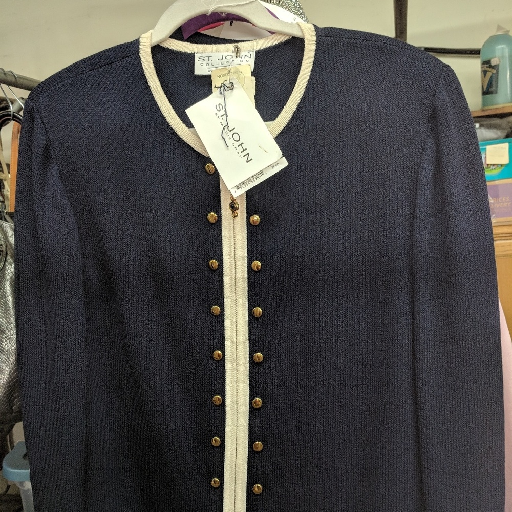 St John sweater jacket